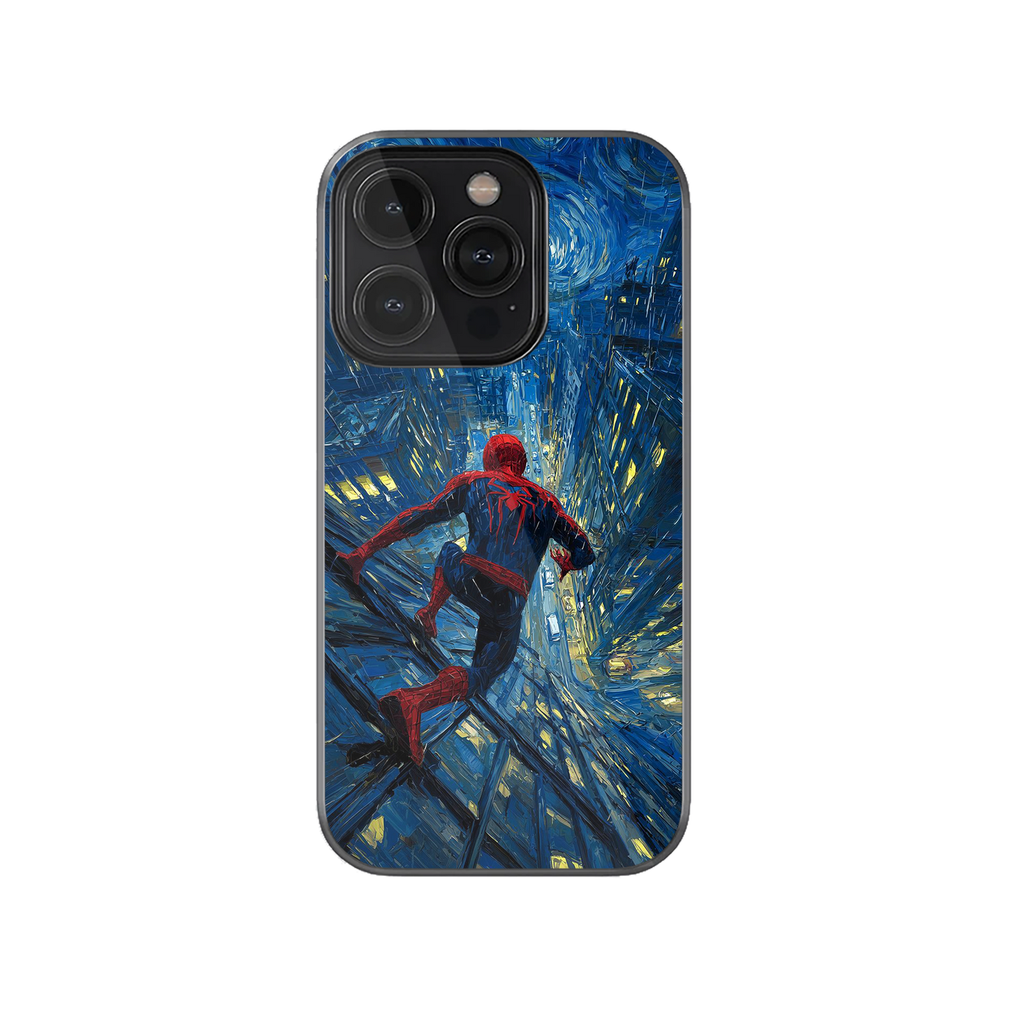 Spiderman X Vangogh Phone Case.