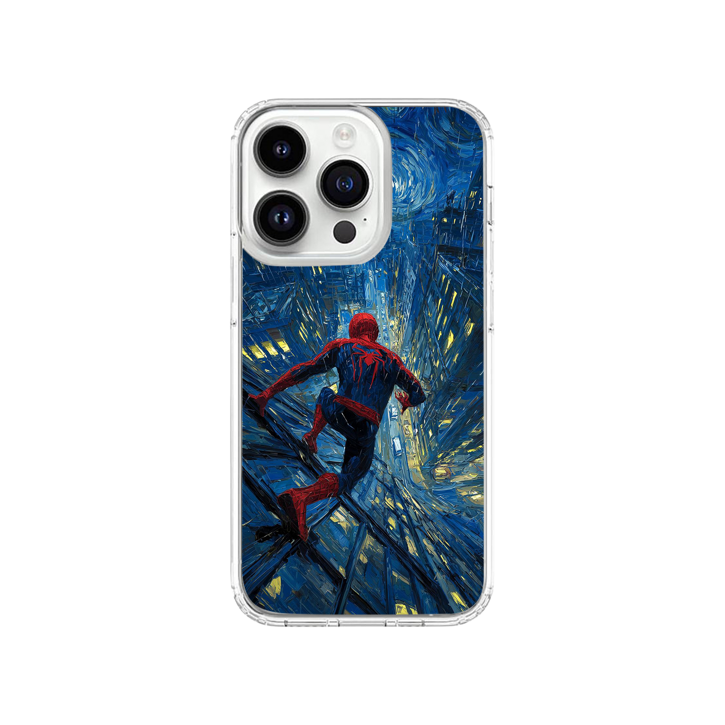 Spiderman X Vangogh Phone Case.