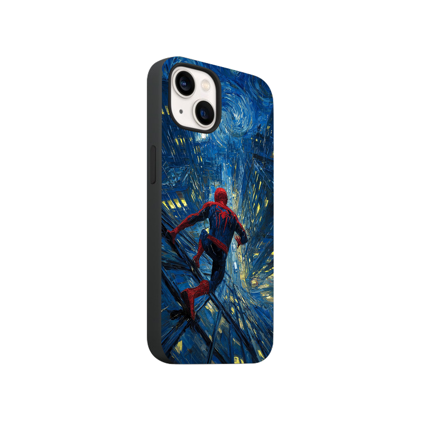 Spiderman X Vangogh Phone Case.