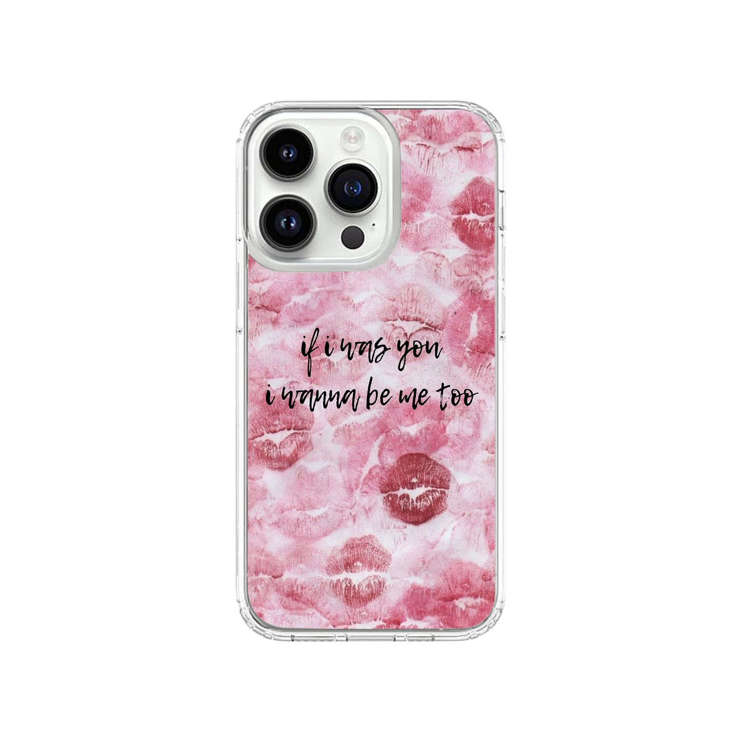 "Me Too" Kisses Phone Case.