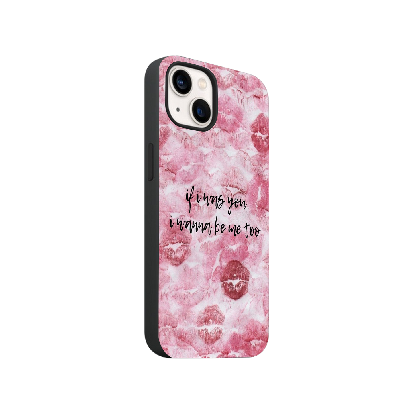"Me Too" Kisses Phone Case.