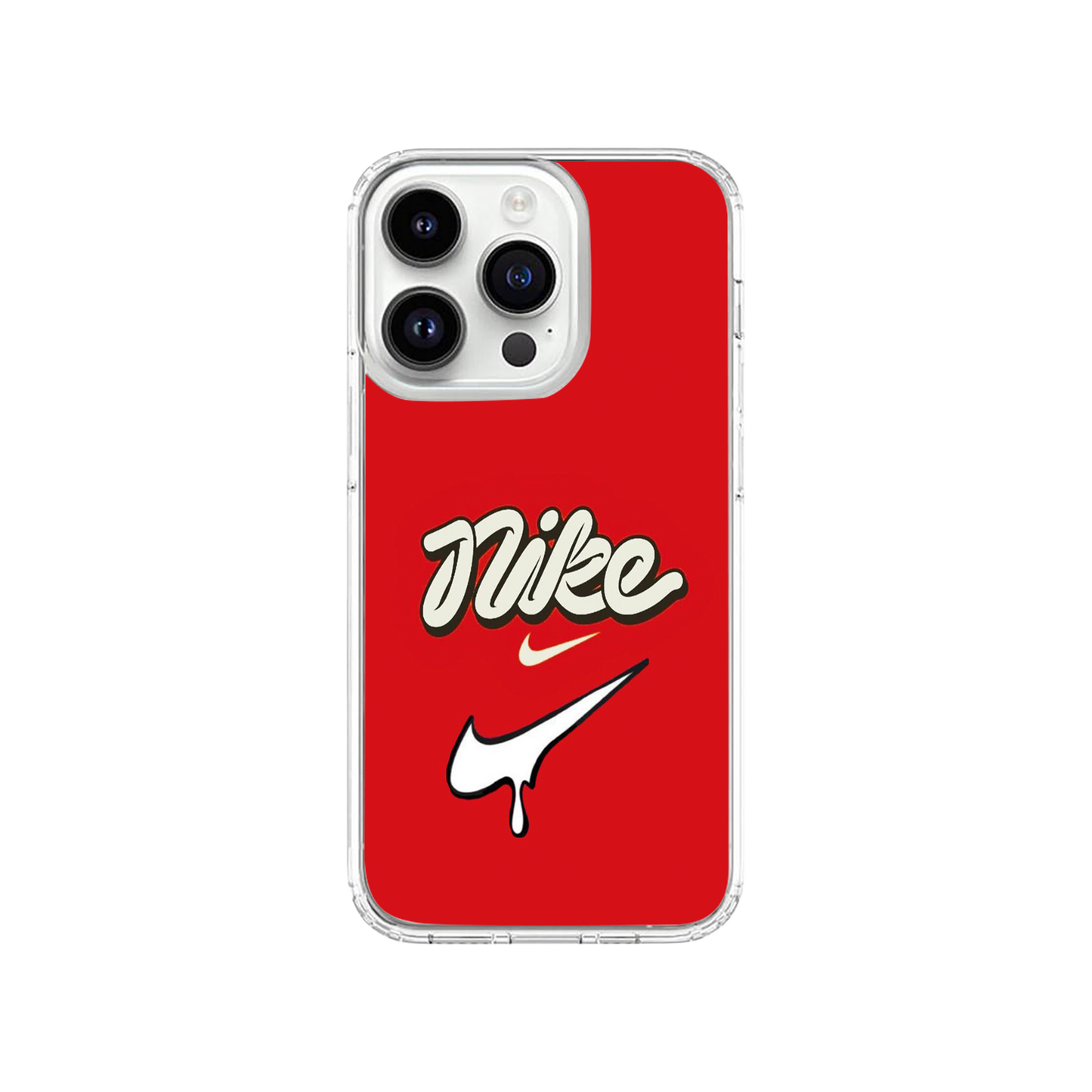 Red Nike Drip Phone Case.