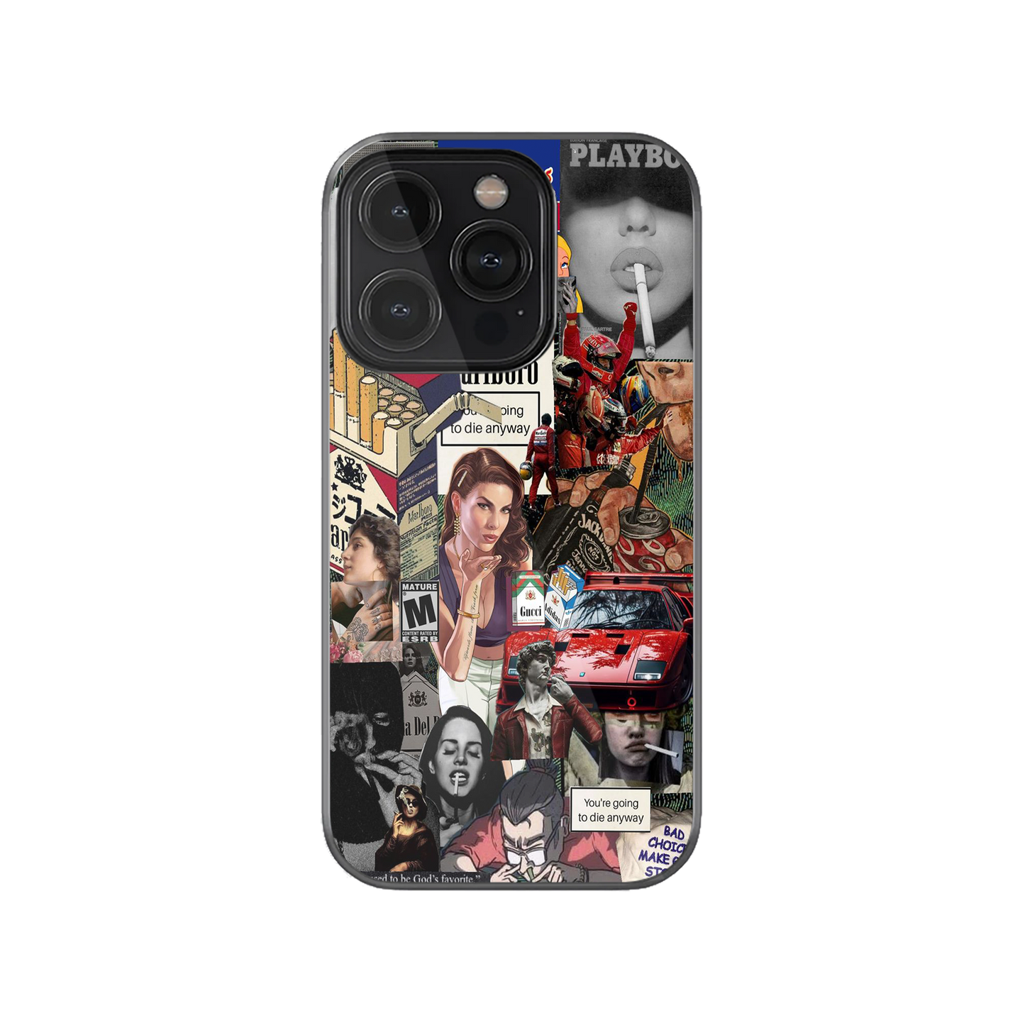 Rebel Collage Phone Case.