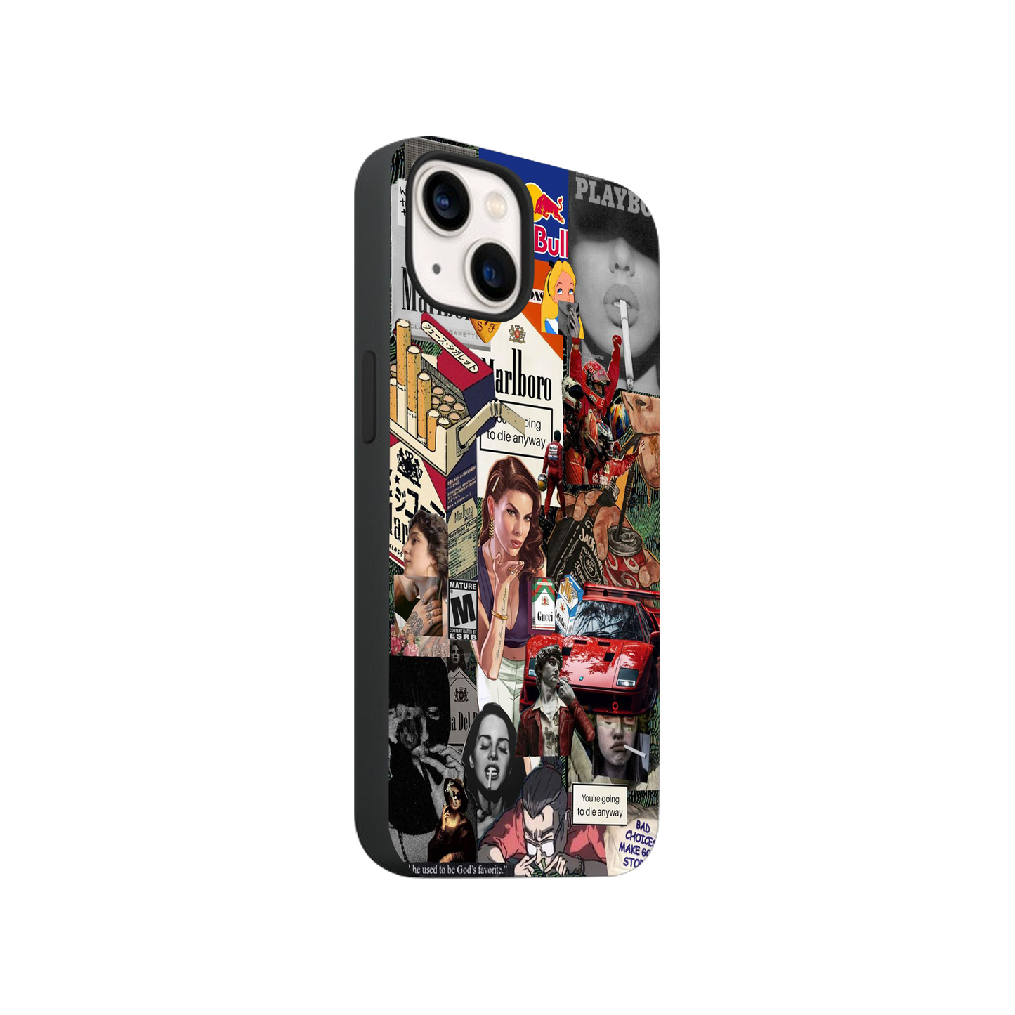 Rebel Collage Phone Case.