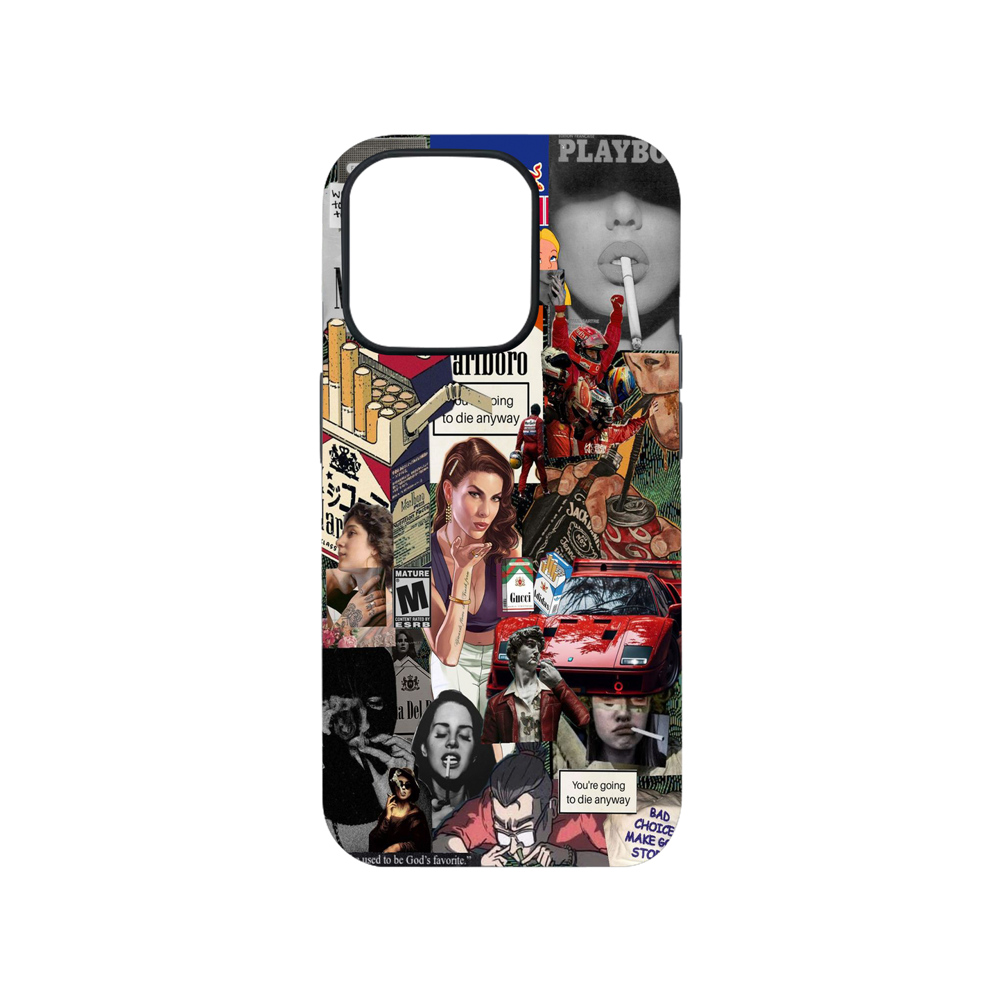 Rebel Collage Phone Case.