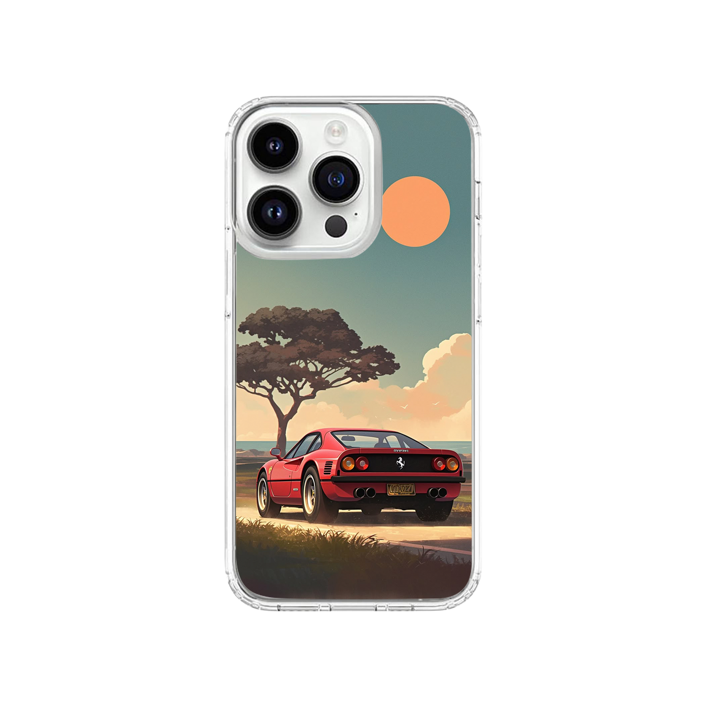Ferrari F40 Golden Hour Phone Case.