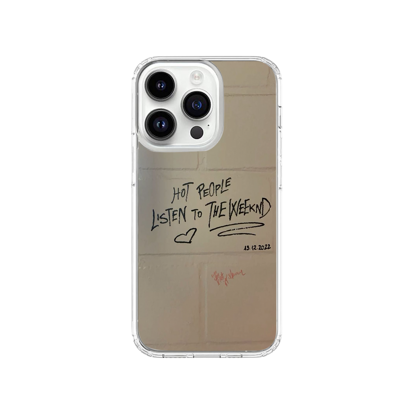 Hot People Listen to The Weeknd Phone Case.
