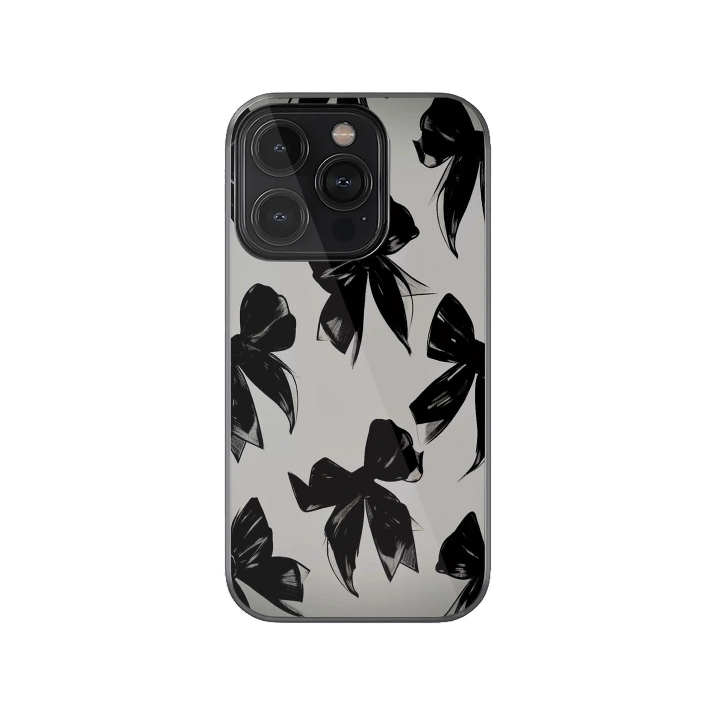 Midnight Bows Phone Case.