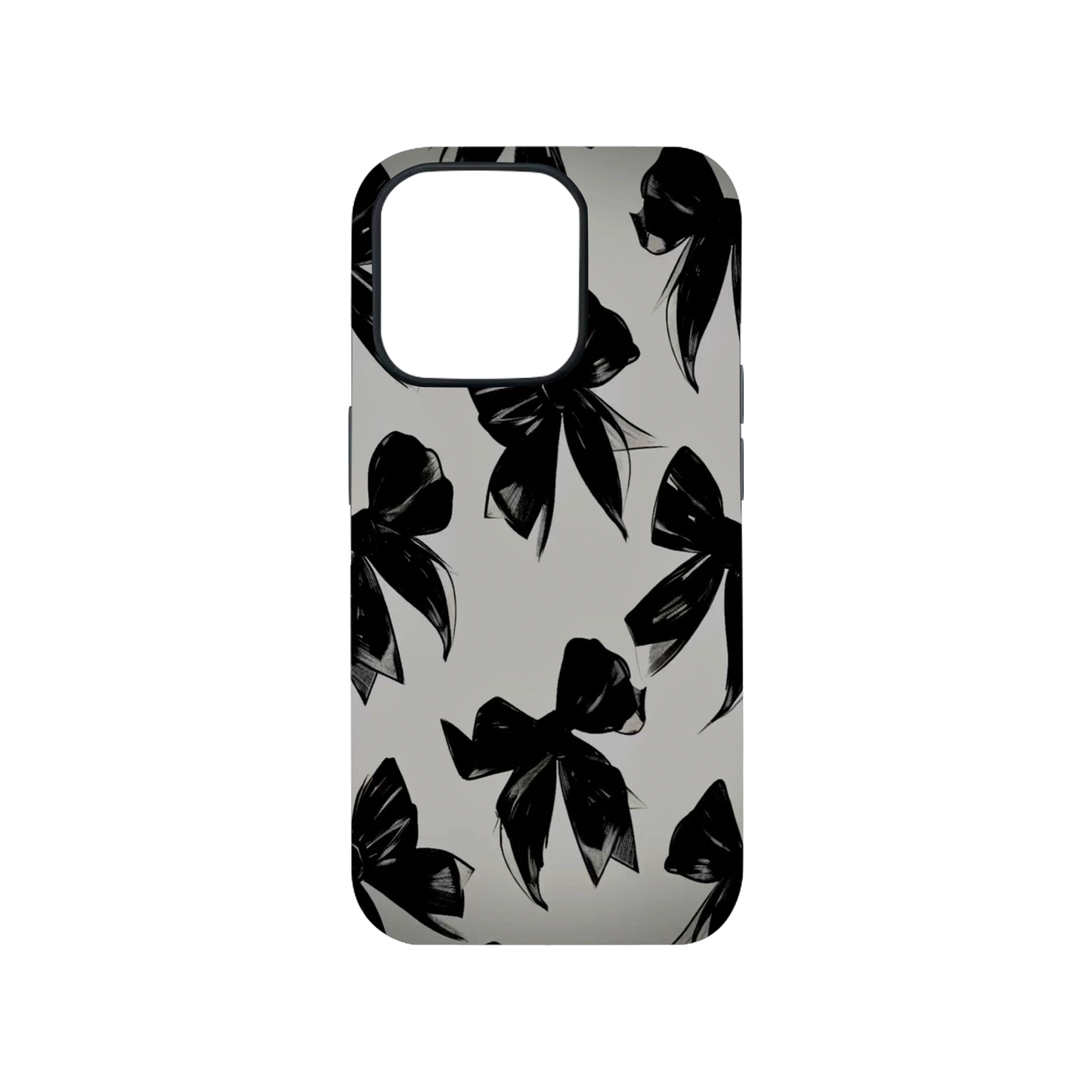 Midnight Bows Phone Case.
