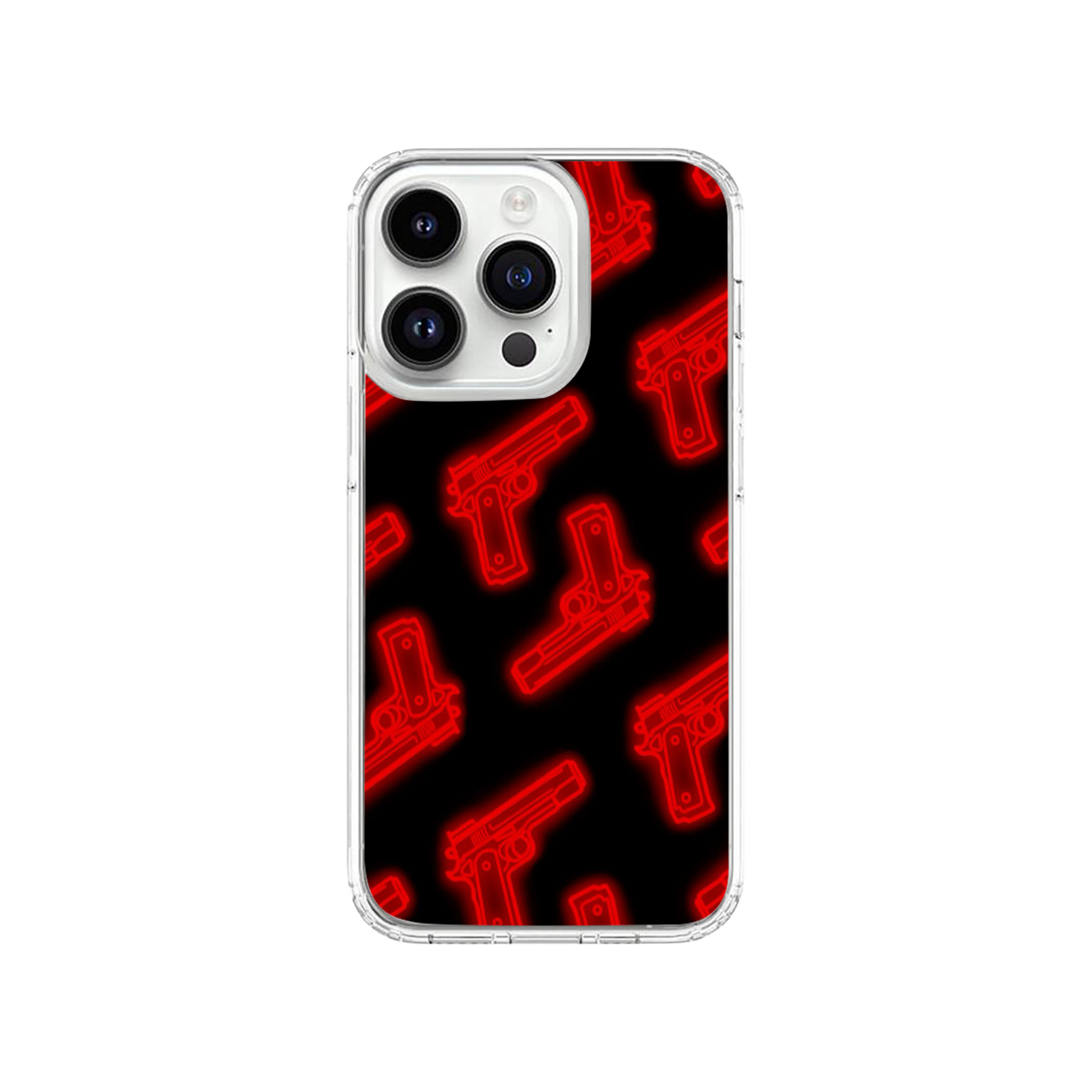 Pixel Pistol Phone Case.