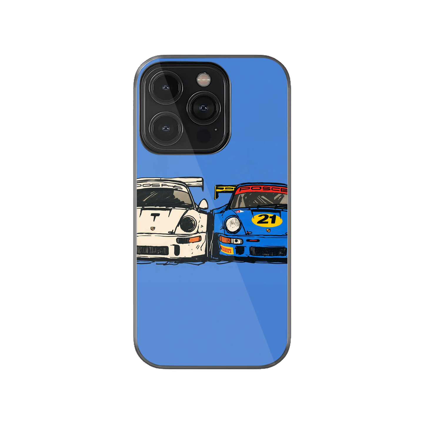 Twin Porsches Phone Case.