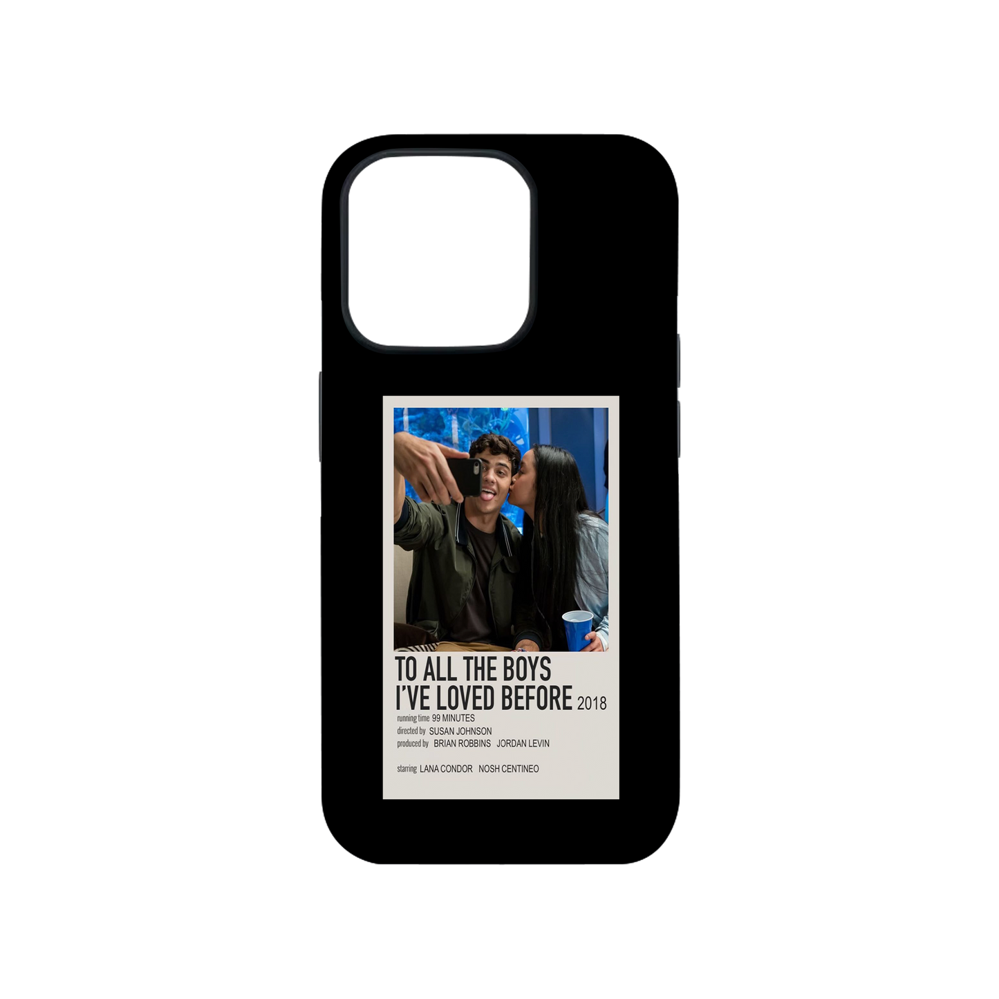 To All The Boys I've Loved Before Polaroid Phone Case.
