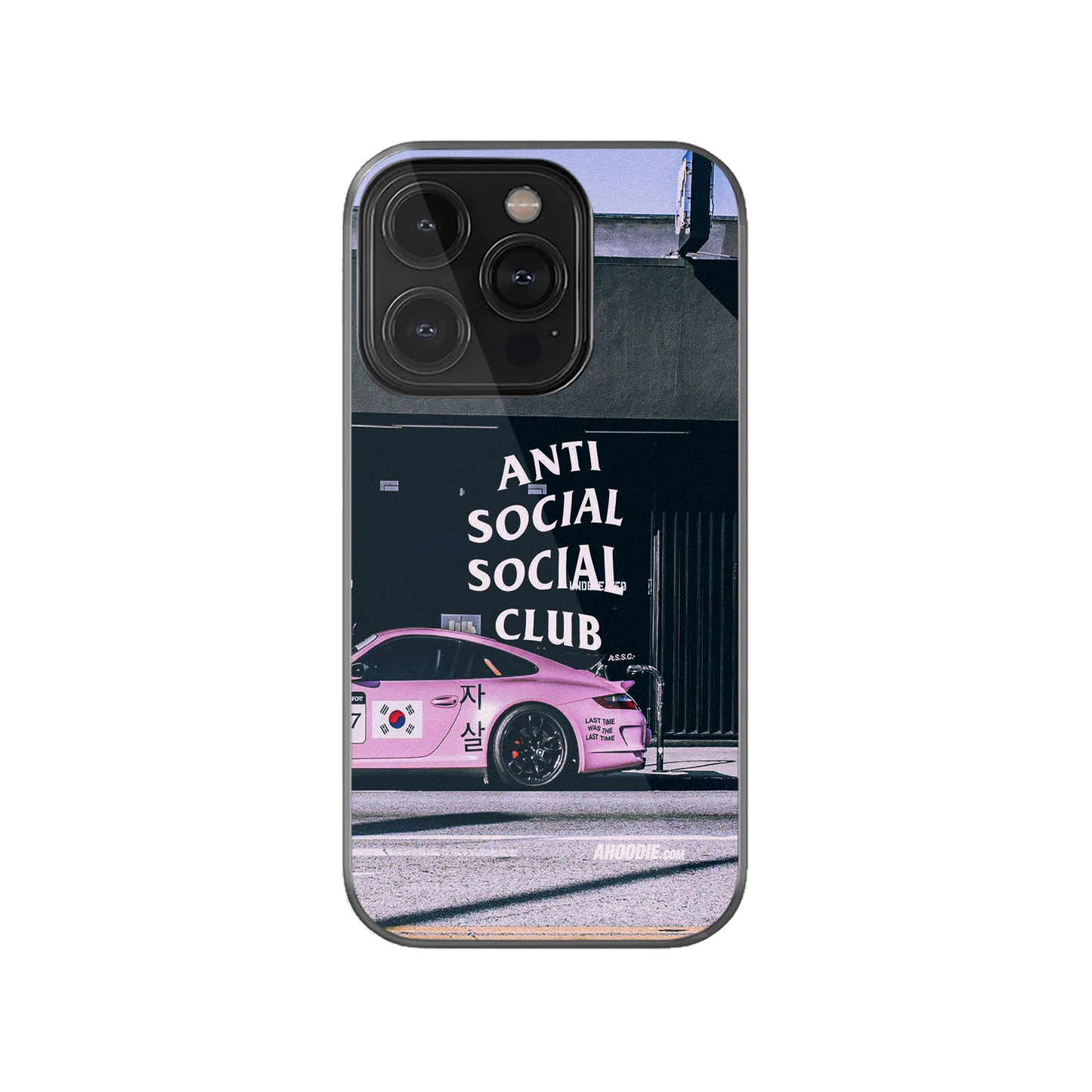 Anti Social Club GT3 Phone Case.
