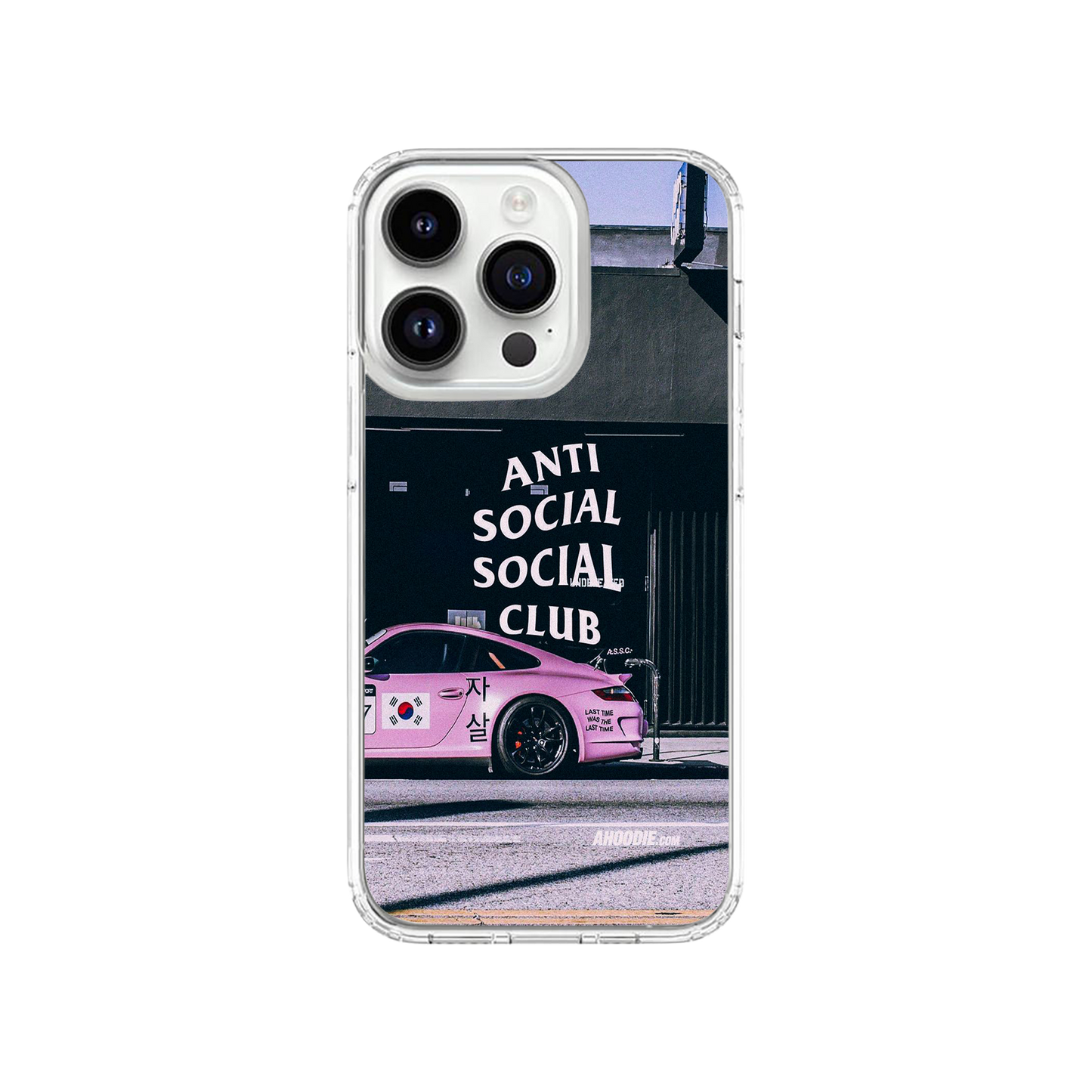 Anti Social Club GT3 Phone Case.