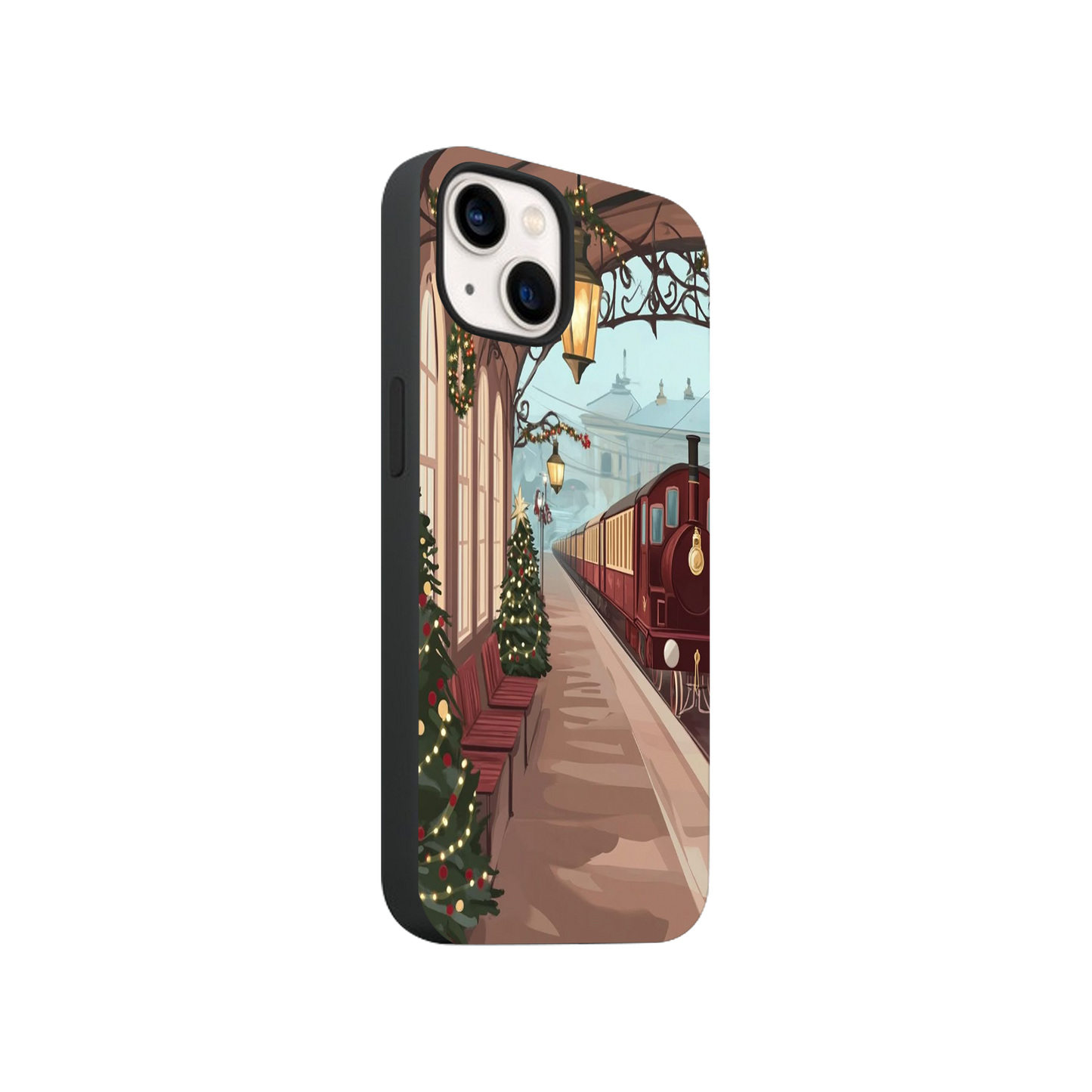 Platform 9¾ Christmas Departure Phone Case.