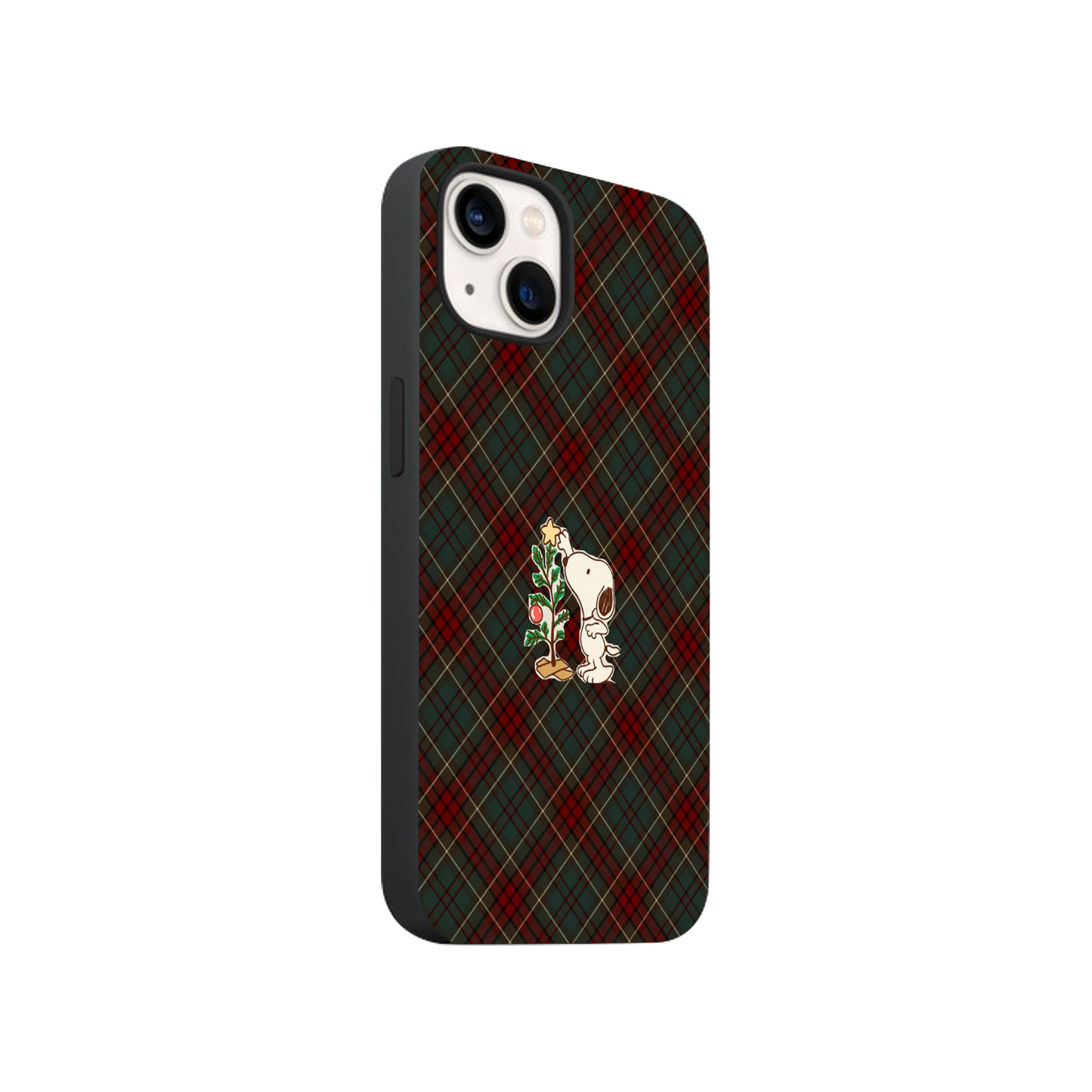 Snoopy Christmas Plaid Phone Case.