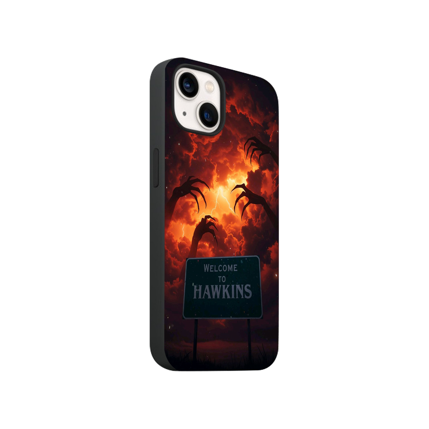 "Welcome to Hawkins" Stranger Things Phone Case.
