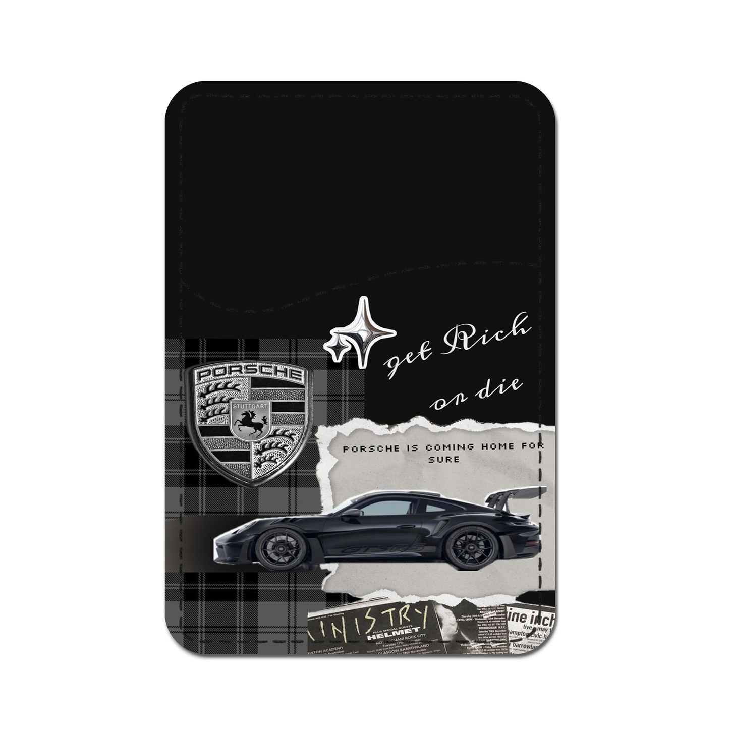 Get Porsche or Die Phone Wallet.