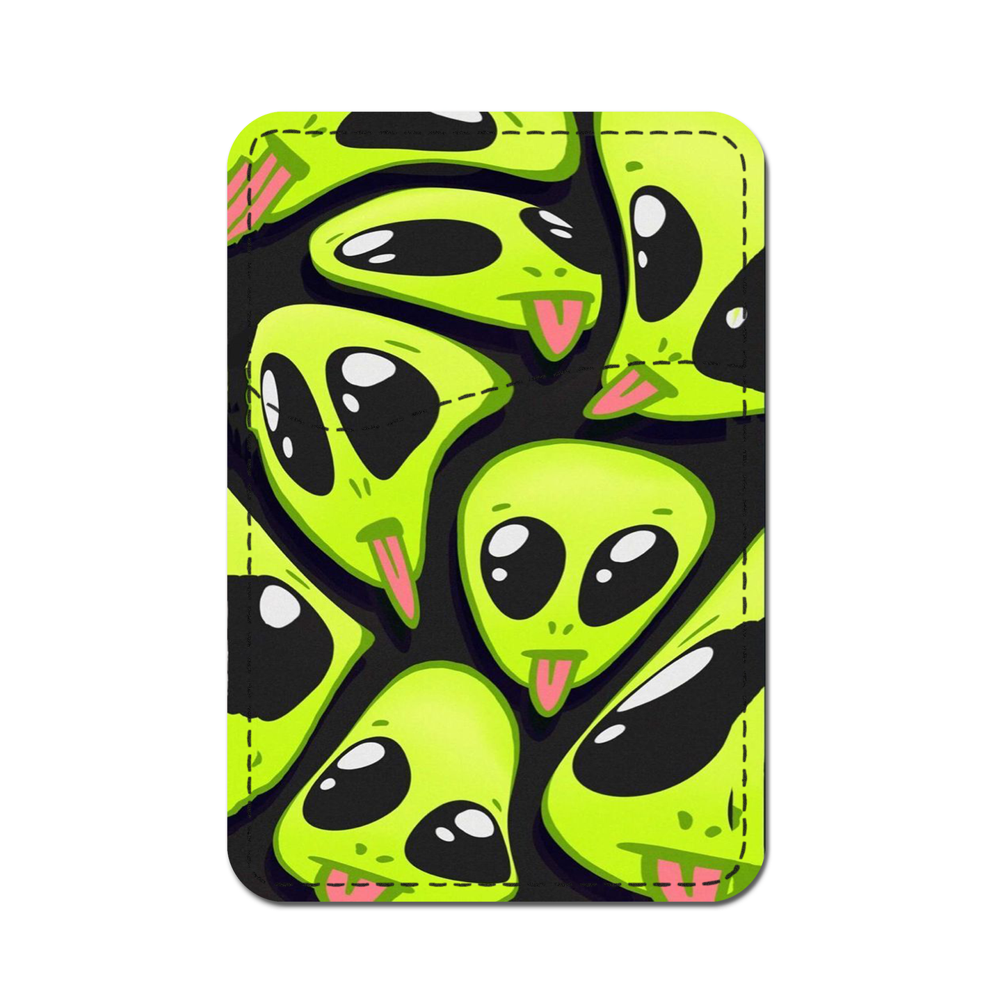 Trippy Aliens Phone Wallet.