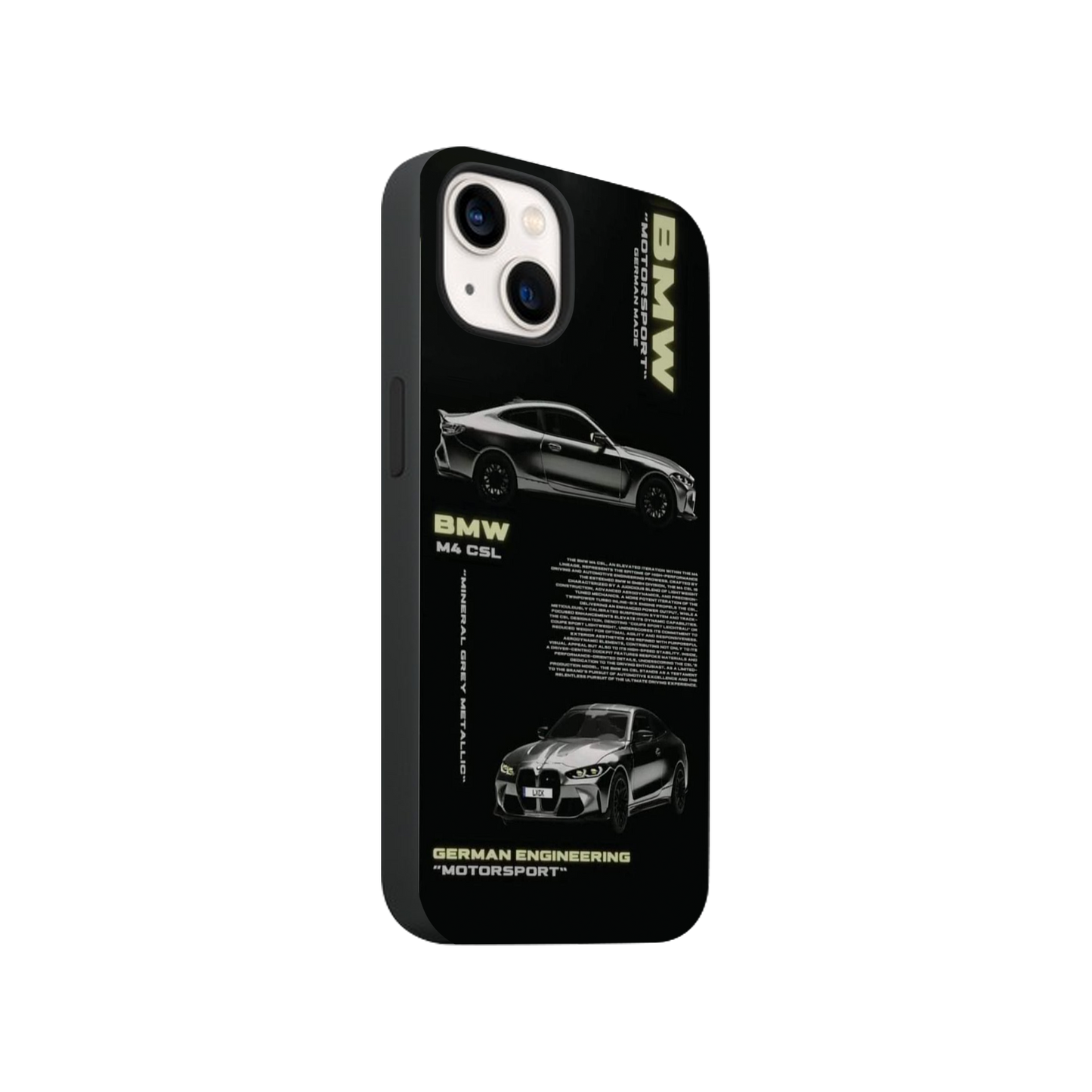 BMW M4 CSL Phone Case.