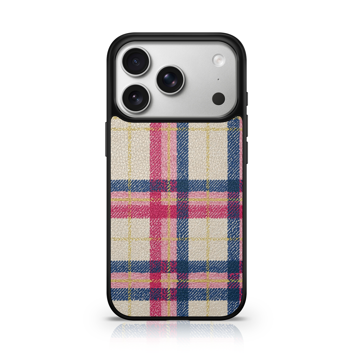 Oxford Weave Vegan Leather Case