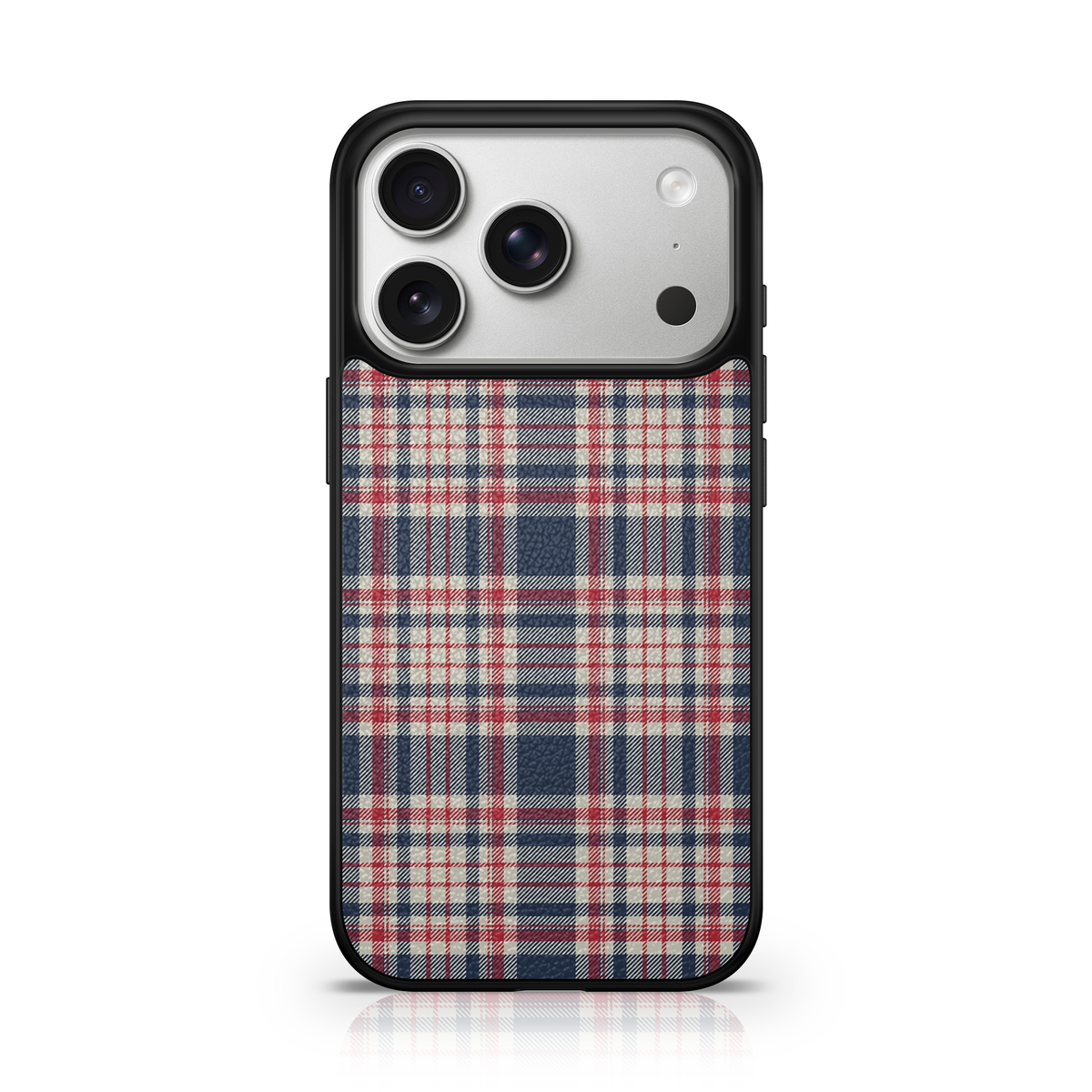 Cambridge Plaid Vegan Leather Case
