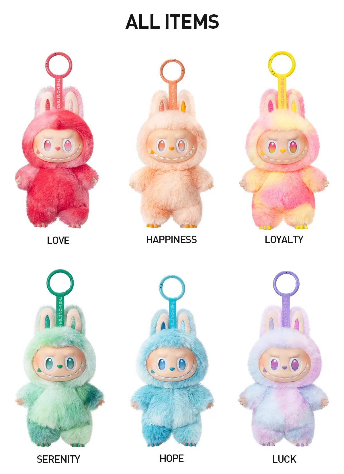 Labubu The Monsters Big into Energy Series Vinyl Plush Pendant Sealed Case (PACK OF 1)