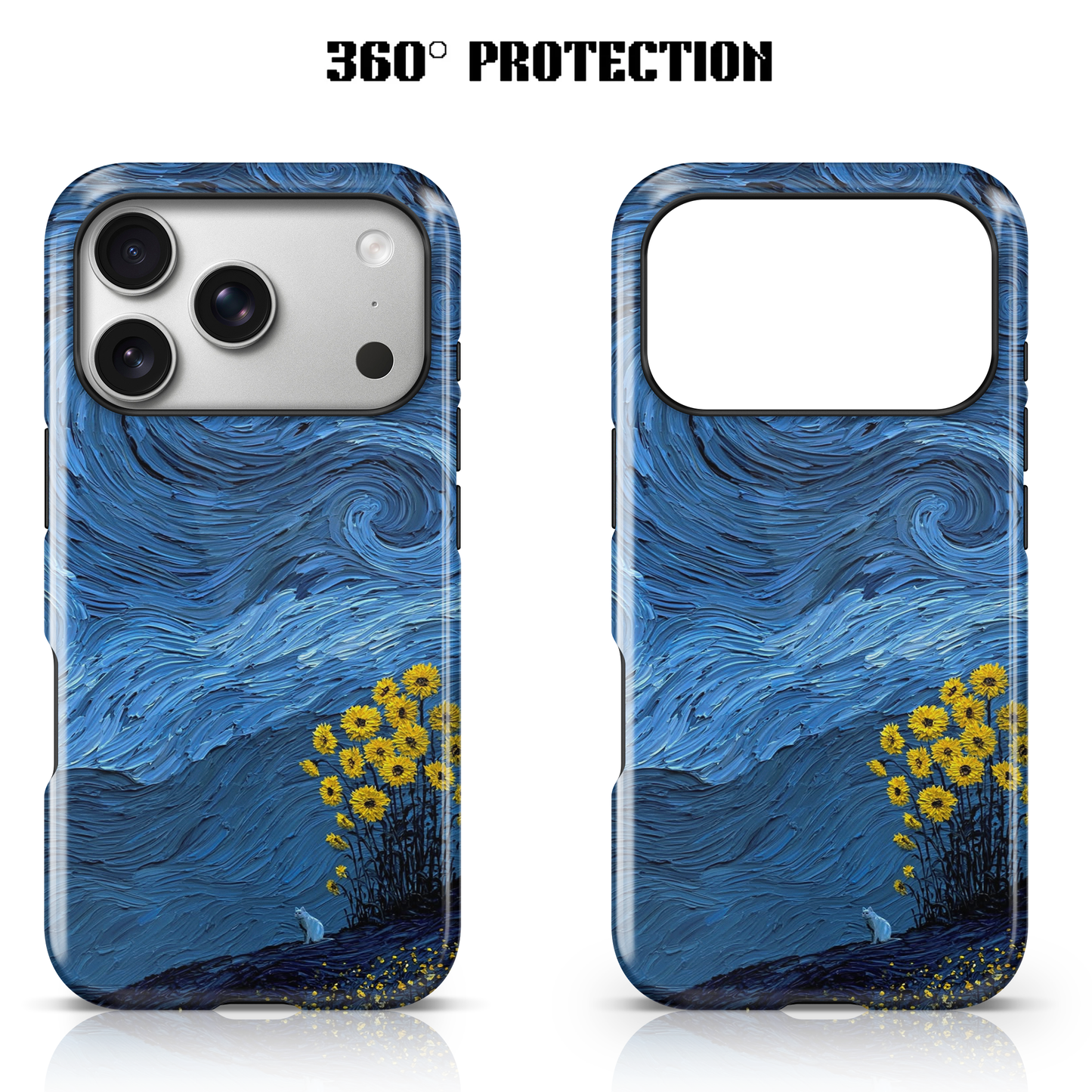 Starry Sunflower Phone Case