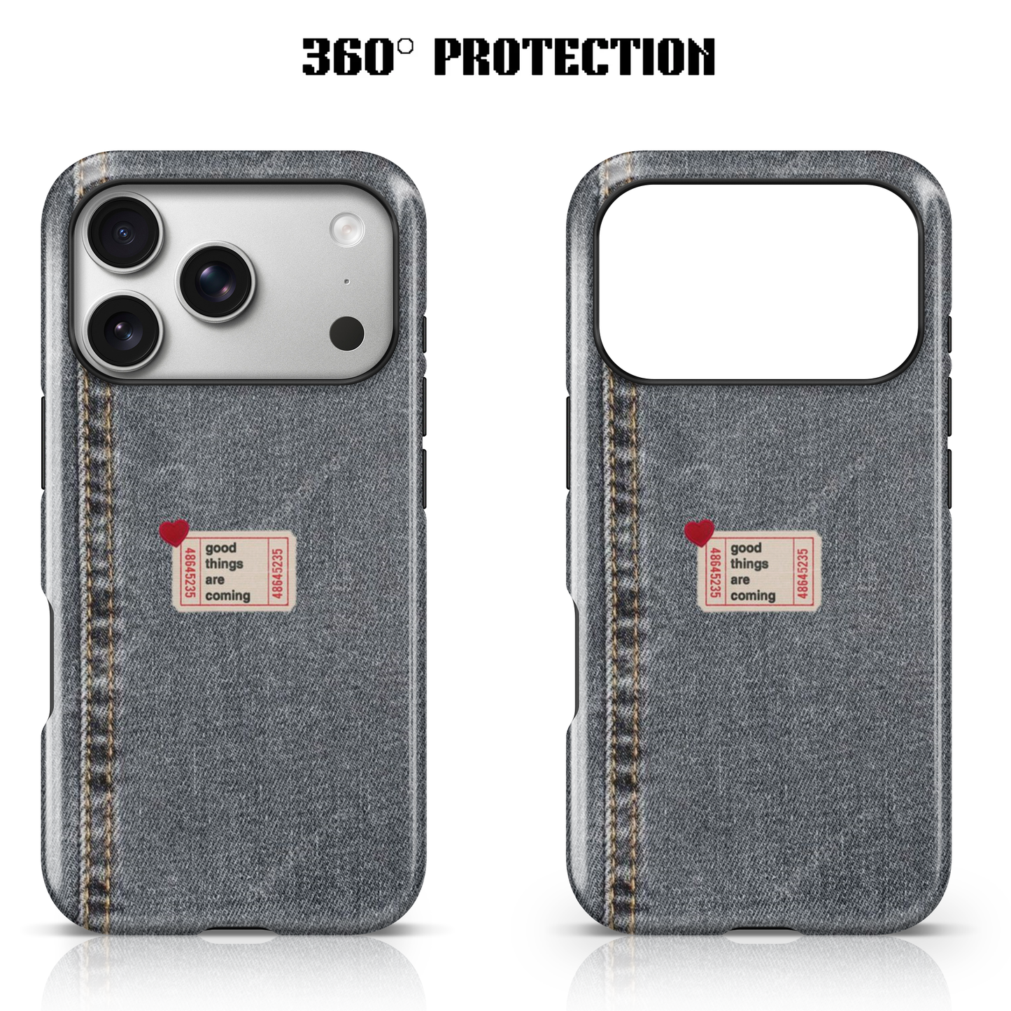 Vintage Denim Phone Case