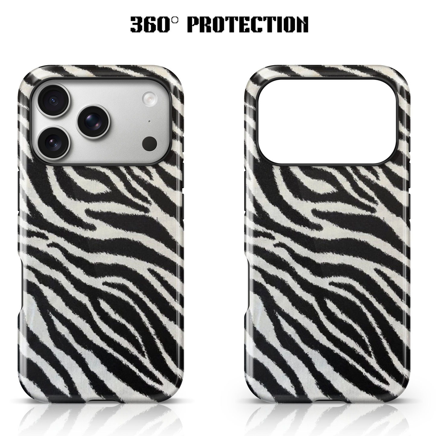 Zebra Print Phone Case