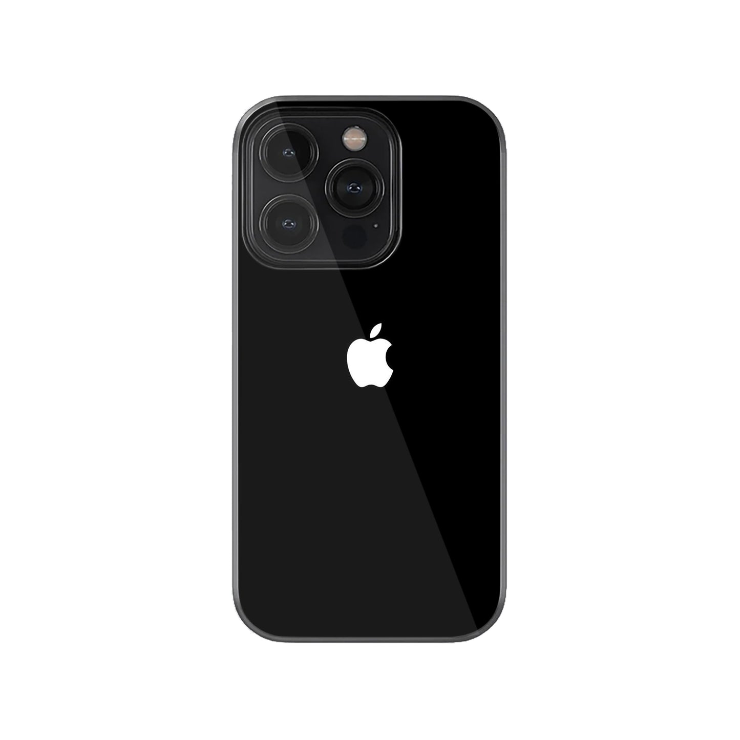 iPhone Glass Case Black.