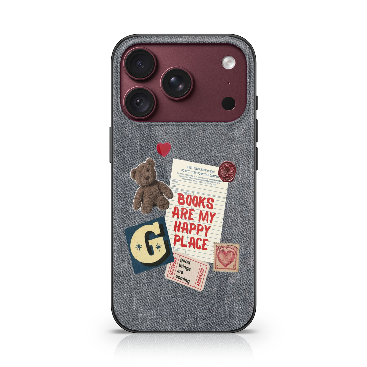 Denim Diary Phone Case.