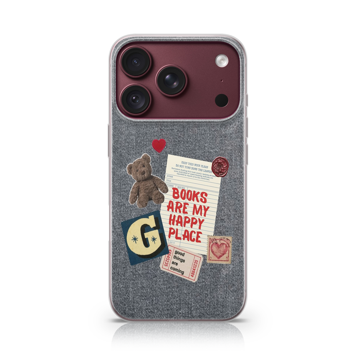 Denim Diary Phone Case.