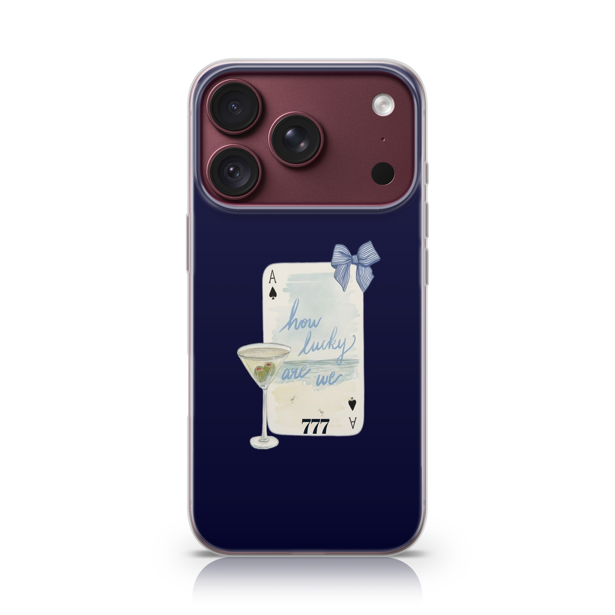 Lucky Martini Phone Case.