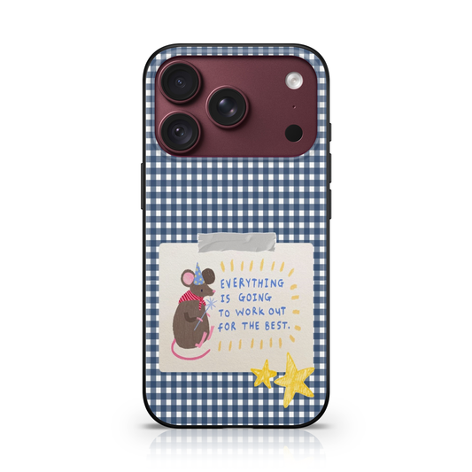 Gingham Mouse Phone Case.