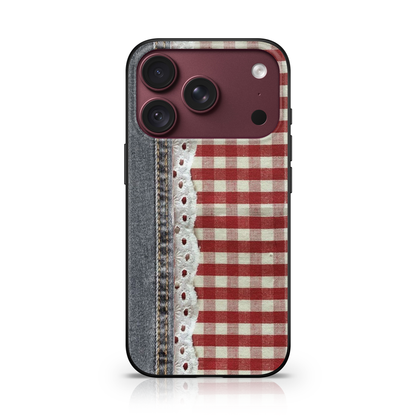 Denim Picnic Phone Case.