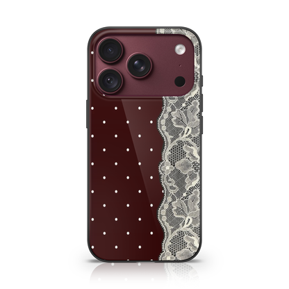 Crimson Corset Phone Case.
