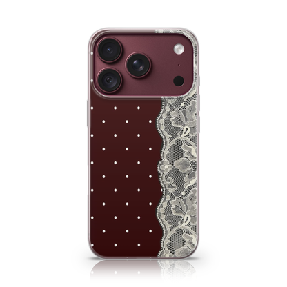 Crimson Corset Phone Case.