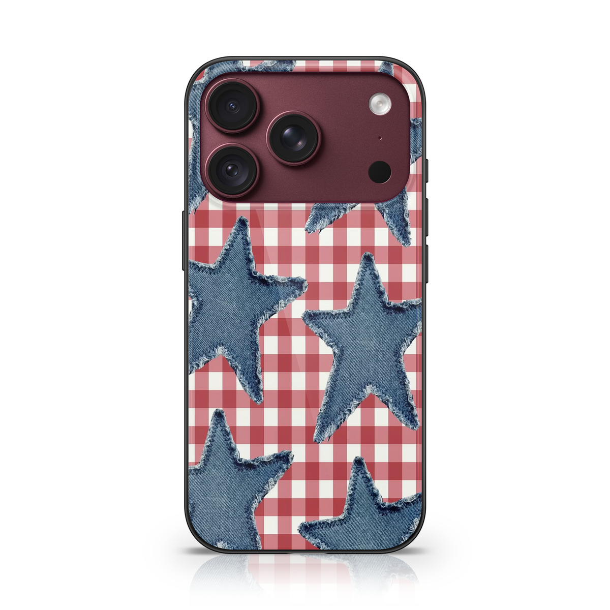 Denim Meadow Phone Case.