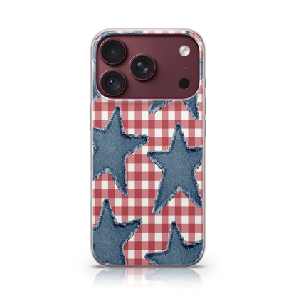 Denim Meadow Phone Case.