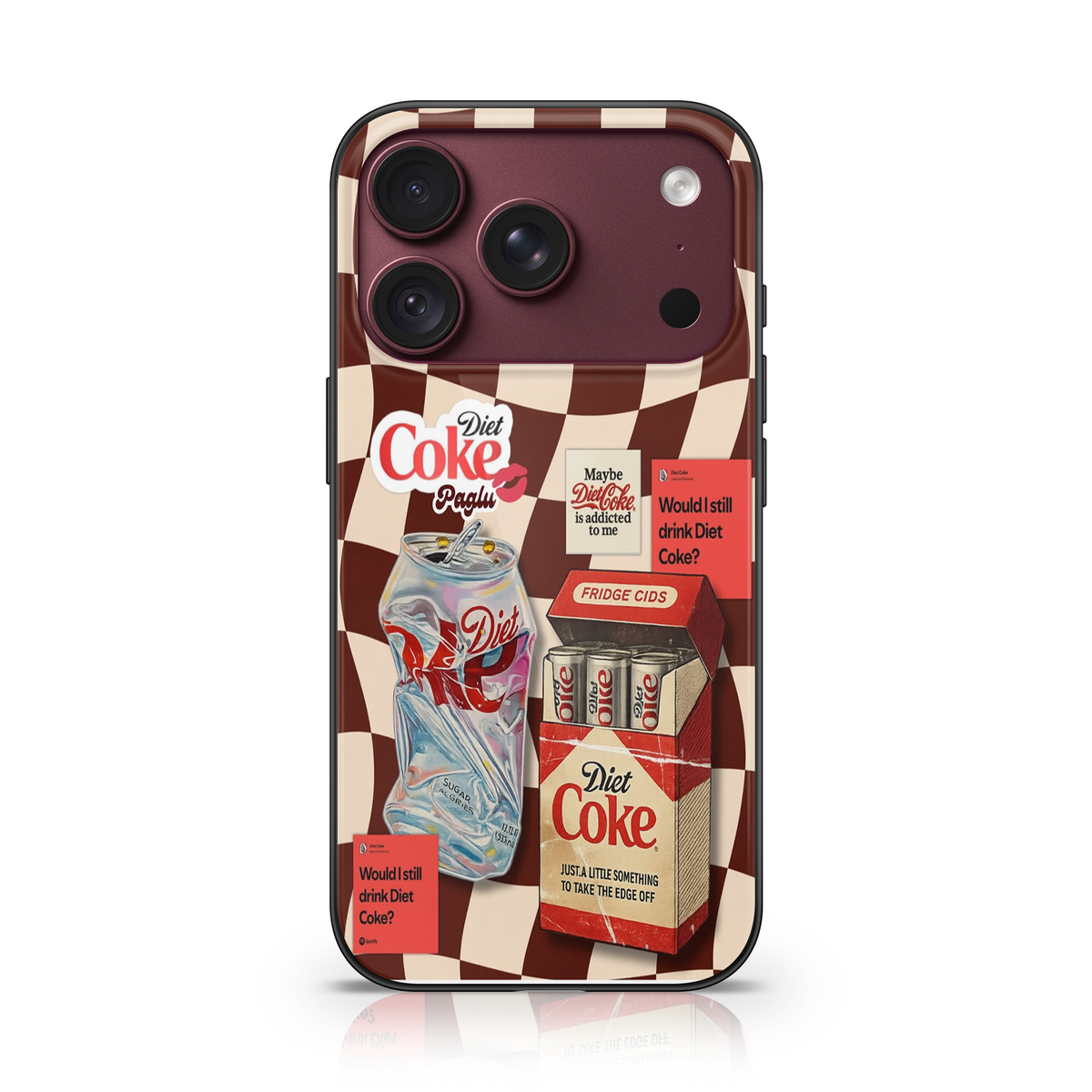 Diet Coke Paglu Phone Case.