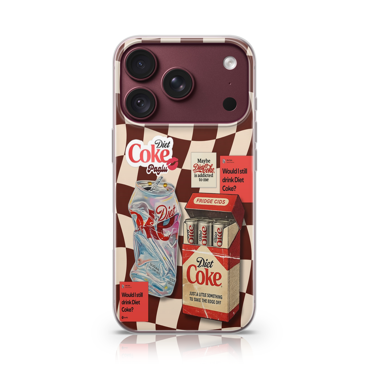Diet Coke Paglu Phone Case.