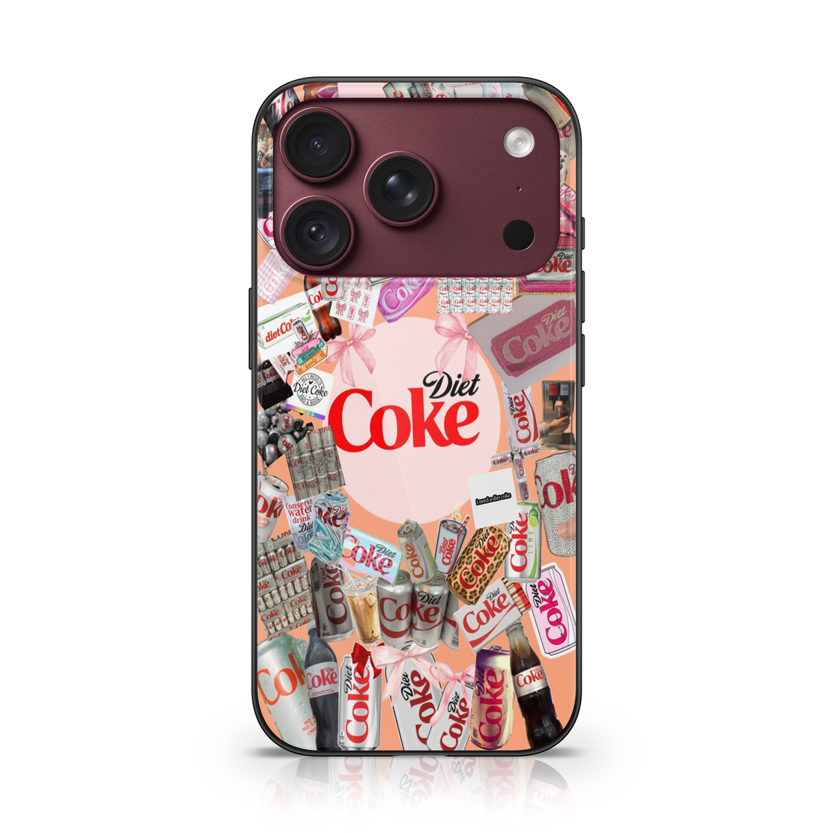 Diet Coke Collage Phone Case.