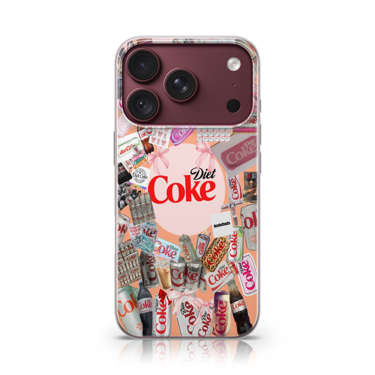 Diet Coke Collage Phone Case.