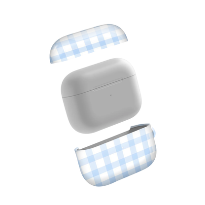 Bluebell Gingham Glossy Airpod Case
