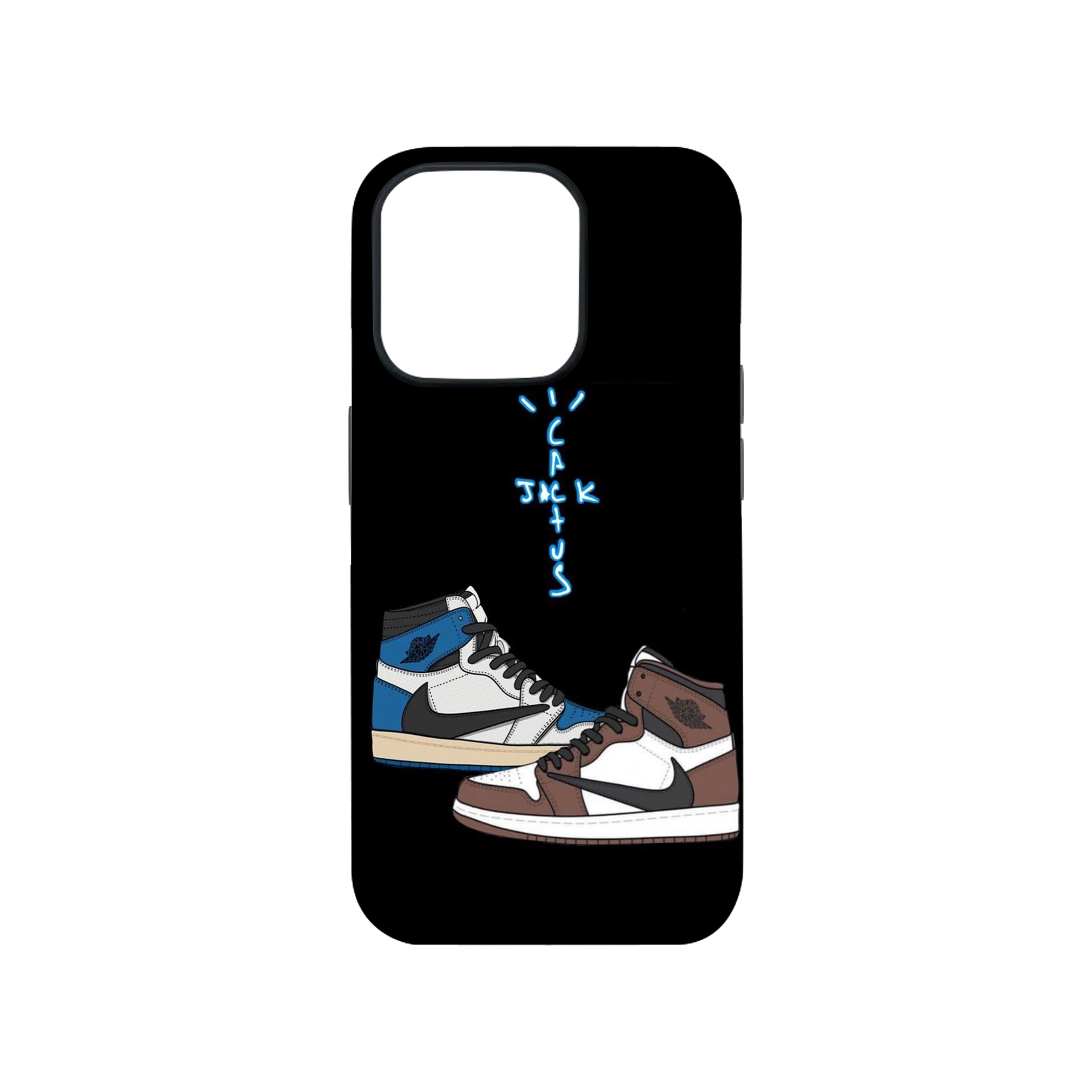 Air Jordan Cactus Jack Phone Case SlimSilicone Case Select
