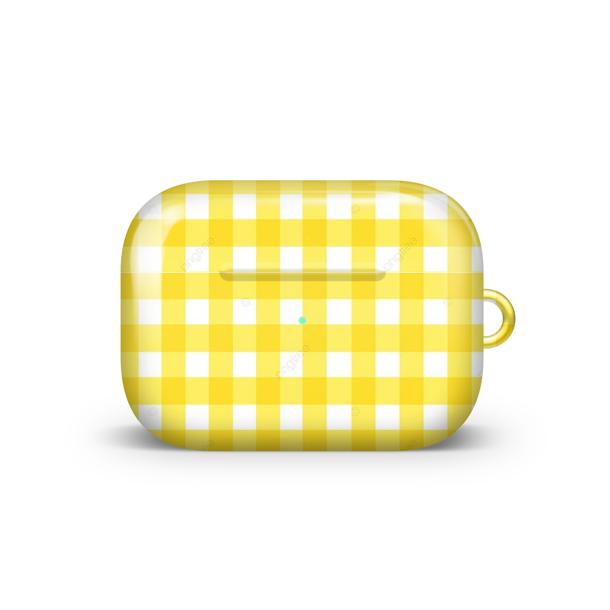 Sunshine Checkered Glossy Airpod Case