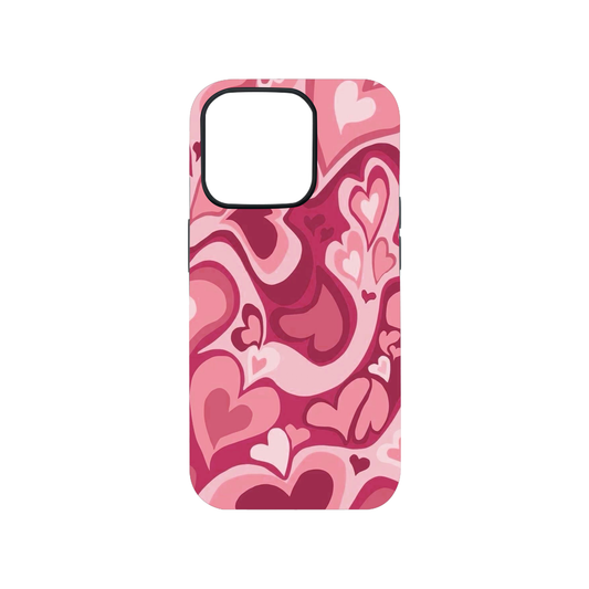 Pink Heart Phone Case