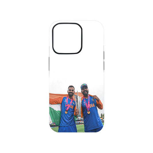 Virat & Rohit X WC Trophy Phone Case| One