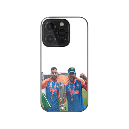 Virat & Rohit X WC Trophy Phone Case | Three